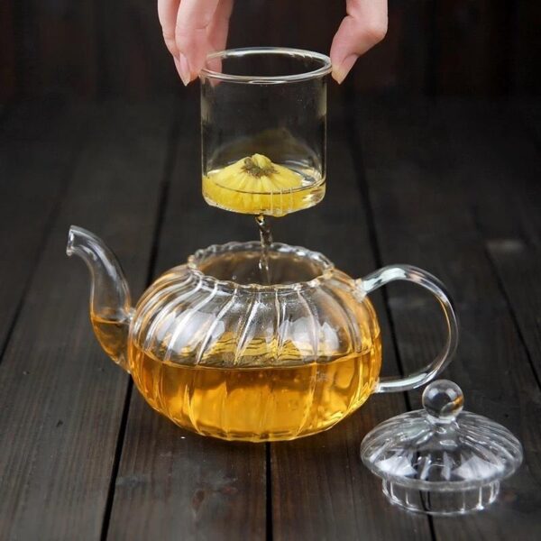 Glass Teapot With Infuser - Image 4